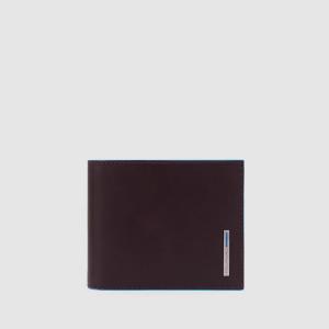 PIQUADRO PORTAFOGLIO UOMO IN PELLE BLUE SQUARE 