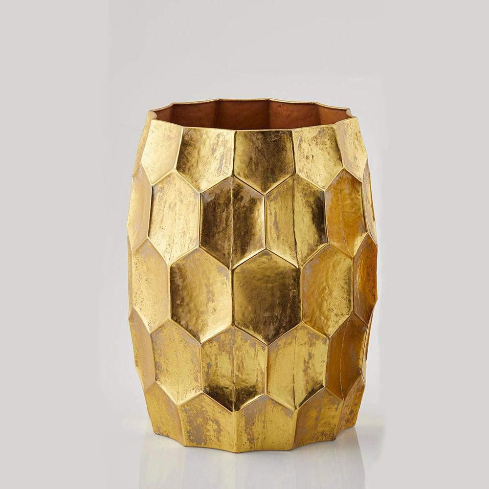 DE GASPERI METAL ORO VASO