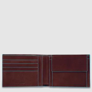 PIQUADRO PORTAFOGLIO UOMO CON PORTAMONETE