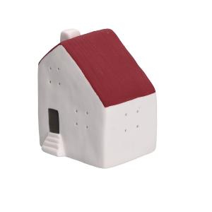 RITUALI DOMESTICI NELVILLAGGIO CASETTA CON LED ROSSA 
