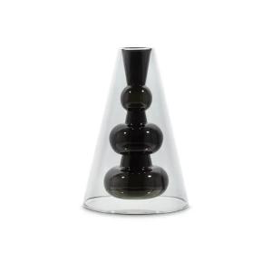 TOM DIXON BUMP VASO CONO NERO