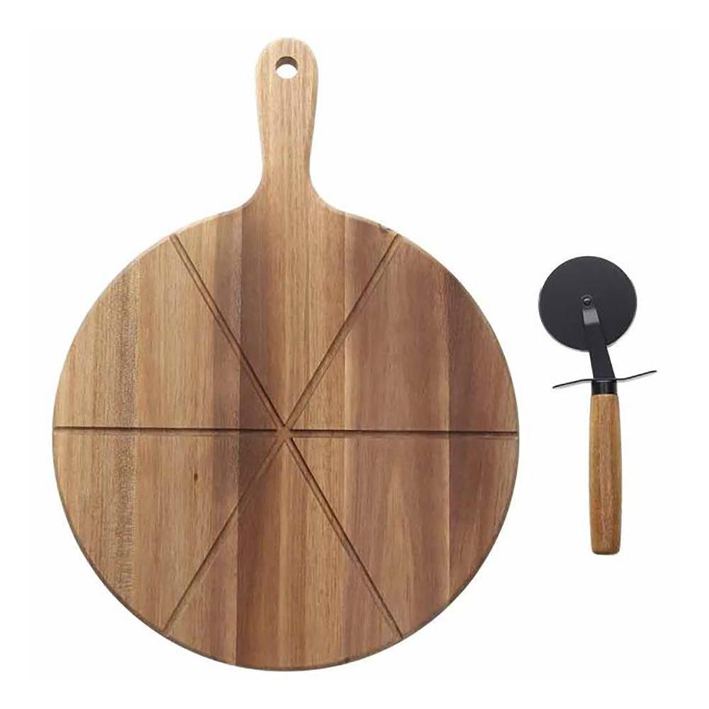 FONTEBASSO STARBAMBOO TAGLIERE ROTONDO CON ROTELLA