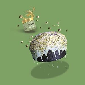 Tre Sorelle Panettone Al Pistacchio Con Crema Spalmabile