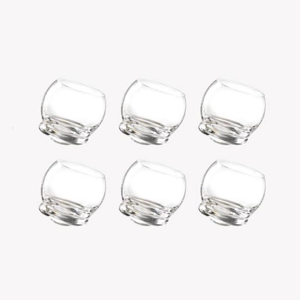 ONLYLUX TROTTOLA SET 6 BICCHIERI LIQUORE 