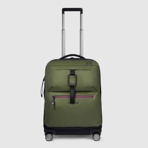 PIQUADRO C2O TROLLEY CABINA 4 RUOTE IN TESSUTO RICICLATO