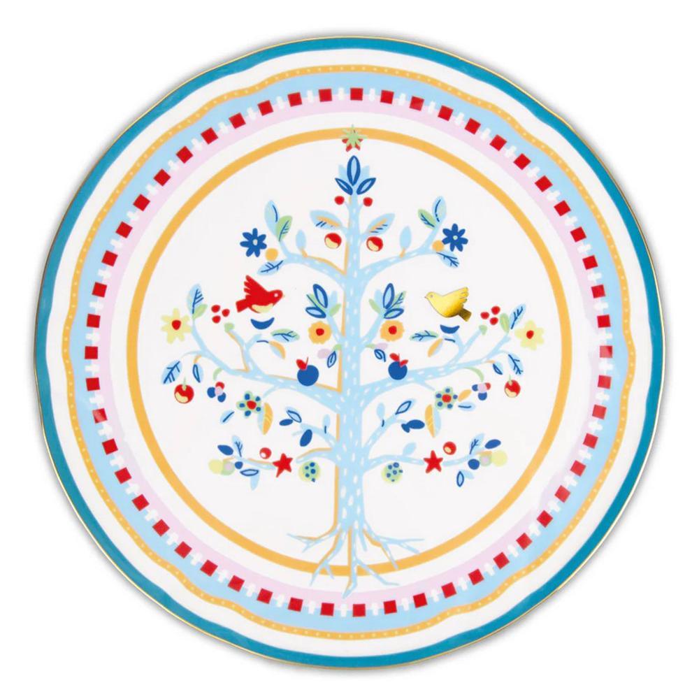 BACI MILANO MAMMA MIA PIATTO TORTA ALBERO DELLA VITA