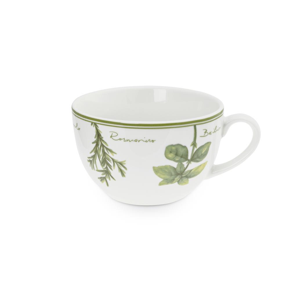 PORCELLANA BIANCA COLTIVIA TAZZA COLAZIONE