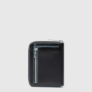 PIQUADRO BLUE SQUARE PORTAFOGLIO ZIP AROUND