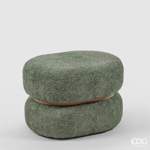 DE GASPERI POUF BOUCLE OVALE 