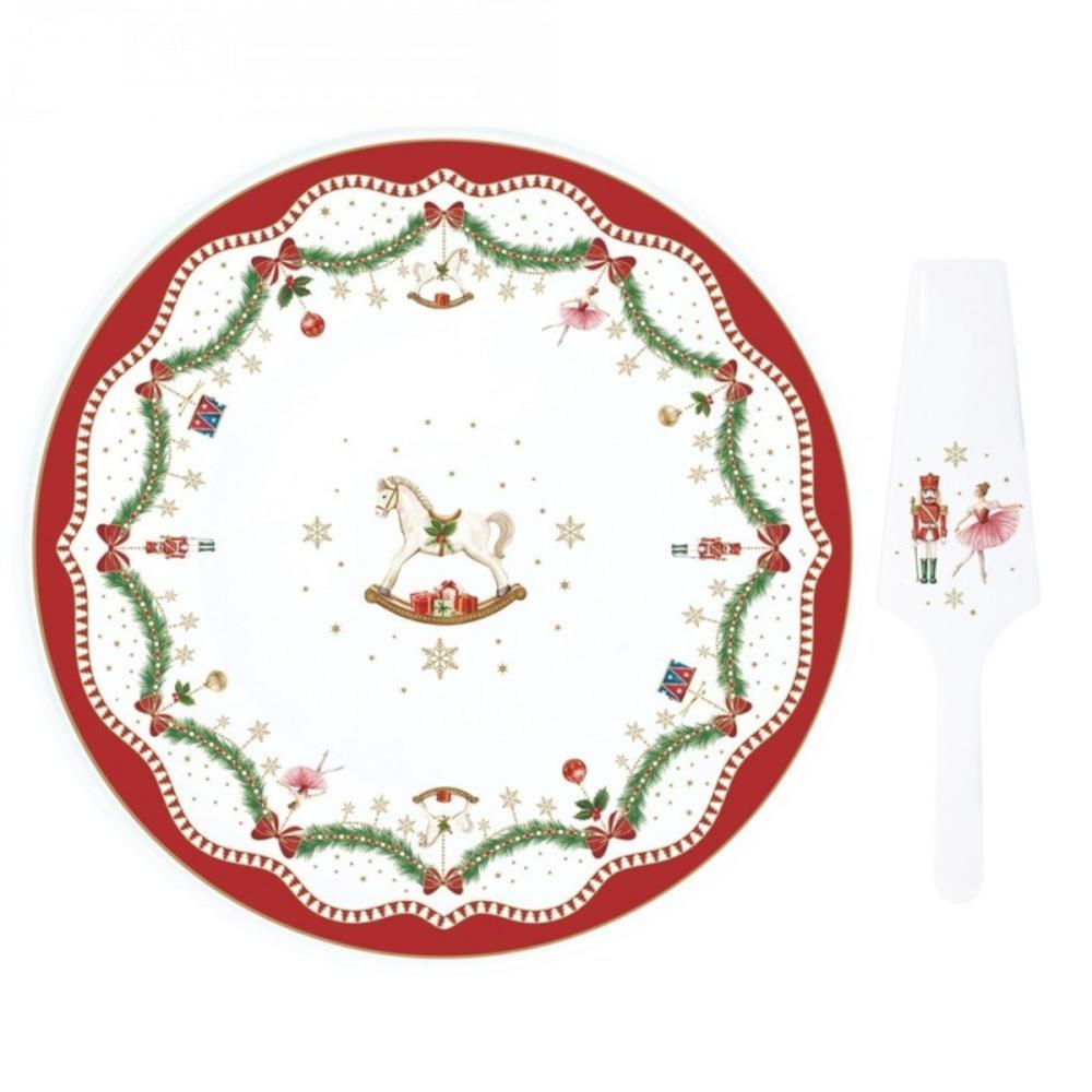 EASY LIFE MAGIE DE NOEL PIATTO TORTA