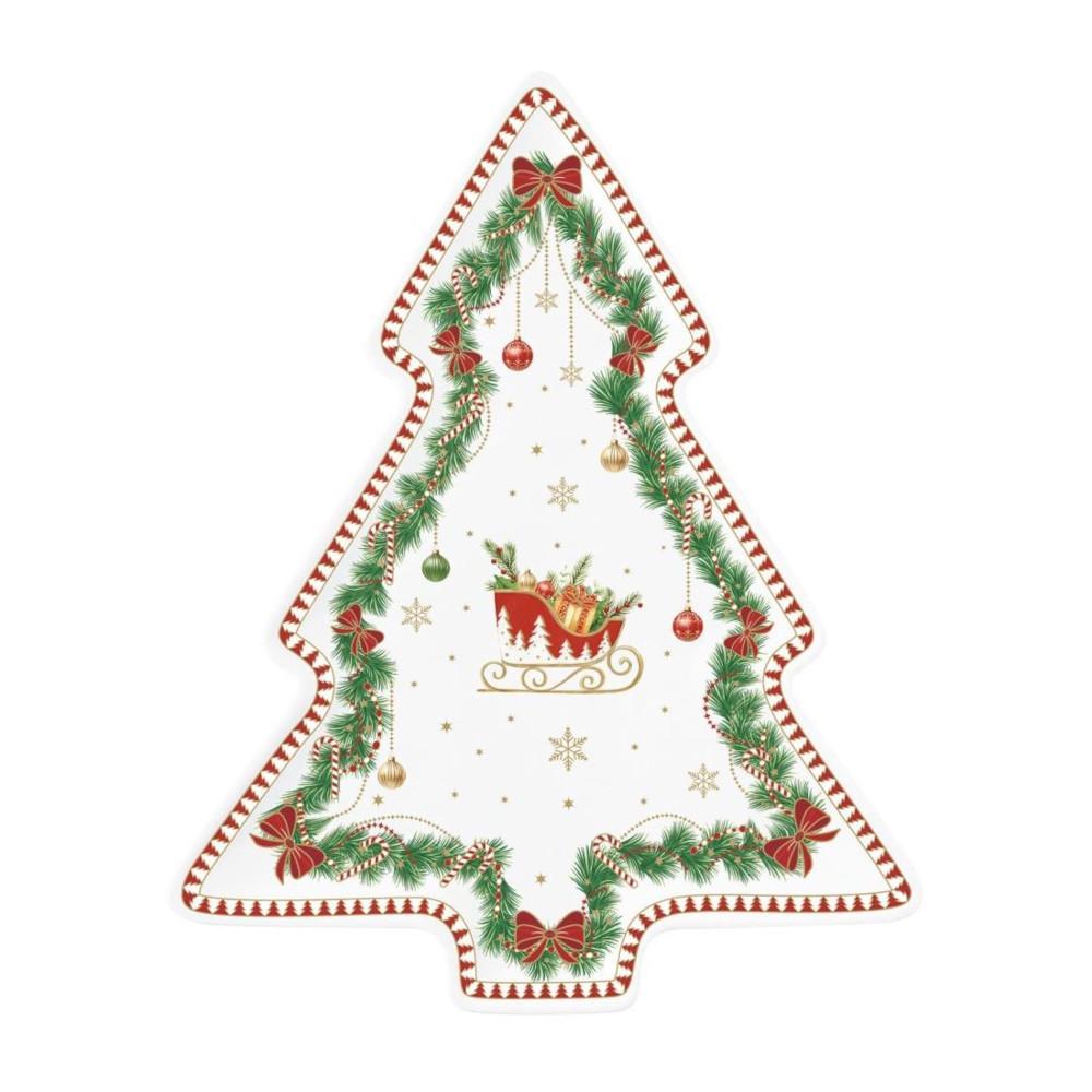 EASY LIFE MAGIE DE NOEL PIATTO DA PORTATA ABETE