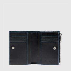 PIQUADRO BLUE SQUARE PORTAFOGLIO UOMO BIFOLD