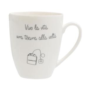 PORCELLANA BIANCA GLI ONESTI MUG BUONANOTTE