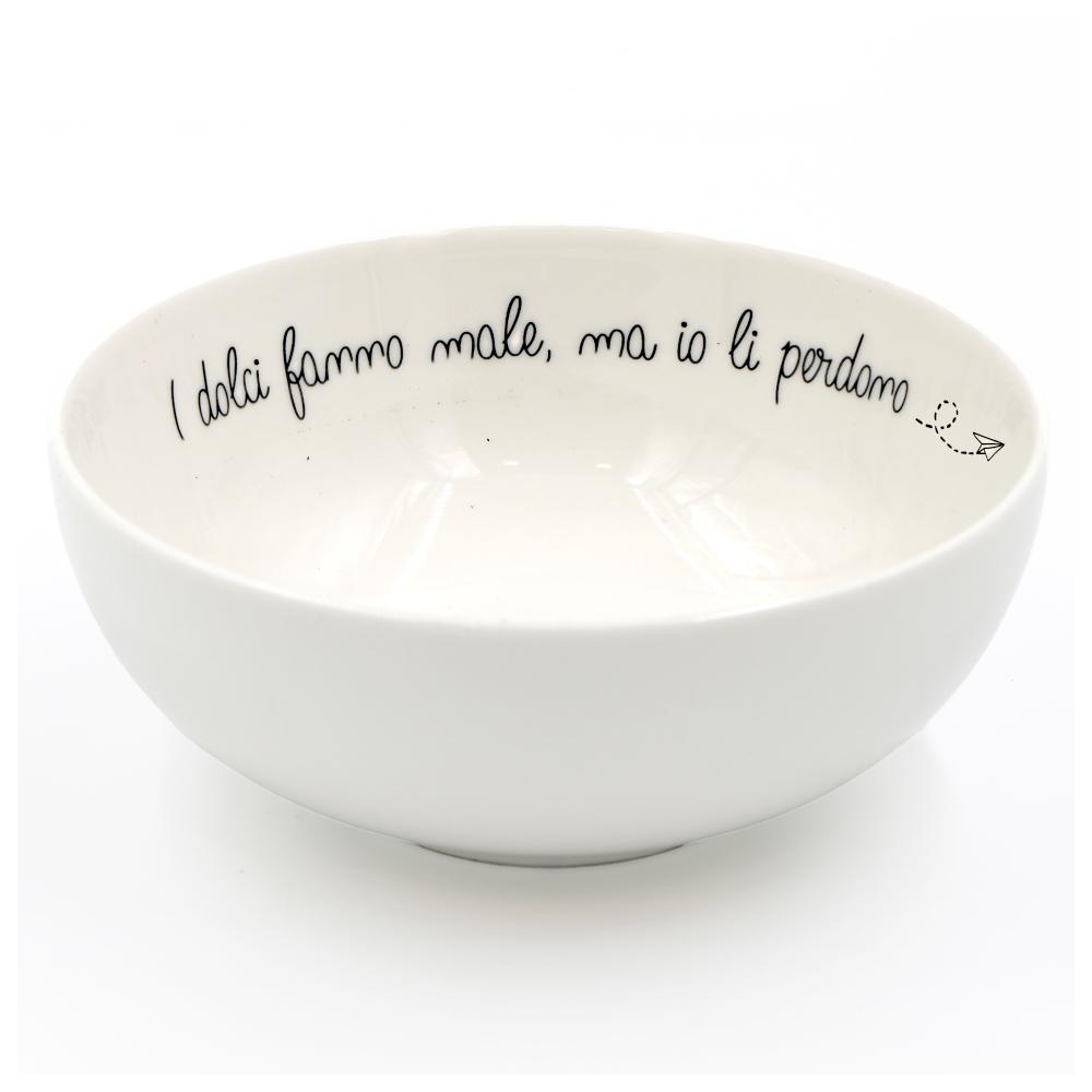PORCELLANA BIANCA GLI ONESTI CEREAL BOWL