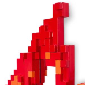 SELETTI PIXEL SPECCHIO FLAME