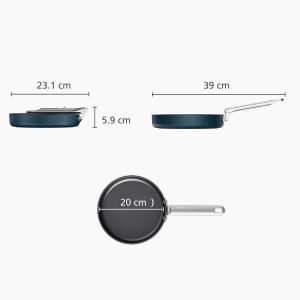 JOSEPH JOSEPH SPACE PADELLA MANICO PIEGHEVOLE