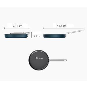 JOSEPH JOSEPH SPACE PADELLA MANICO PIEGHEVOLE