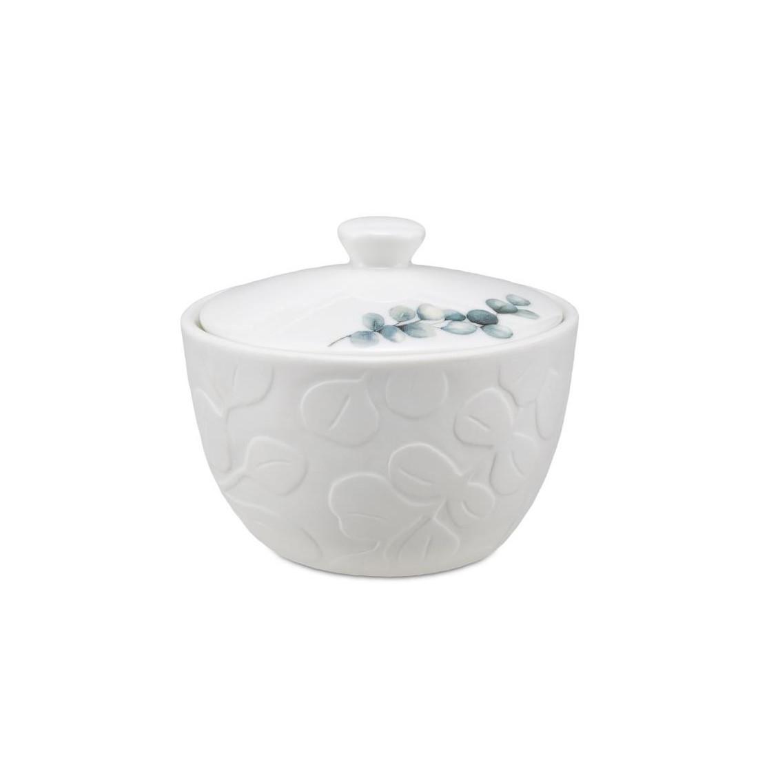 PORCELLANA BIANCA SEMPREVERDE ZUCCHERIERA