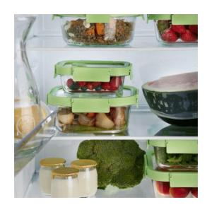 L�KU� CONTENITORE QUADRATO IN VETRO