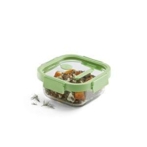 L�KU� CONTENITORE QUADRATO IN VETRO