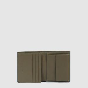 PIQUADRO PORTAFOGLIO VERTICALE UOMO CON PORTACARTE 