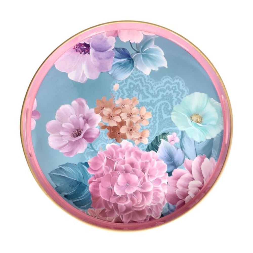 FONTEBASSO PARTY TIME VASSOIO FIORI TONDO