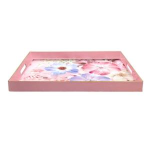 FONTEBASSO PARTY TIME VASSOIO FIORI RETTANGOLARE