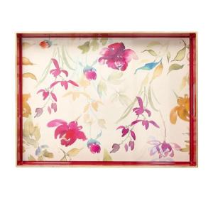 FONTEBASSO PARTY TIME VASSOIO FIORI RETTANGOLARE