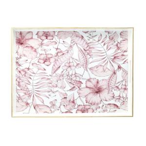 FONTEBASSO PARTY TIME VASSOIO FIORI RETTANGOLARE