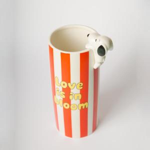 BLOGO SNOOPY LOVE IS IN BLOOM VASO 