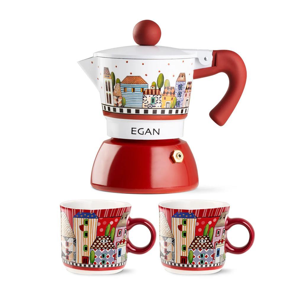 EGAN PAESE MIO SET MOKA + 2 MINIMUG