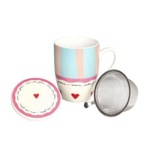 Fontebasso Madame Mug Con Filtro Cuore