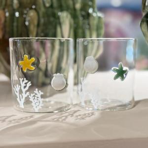 ROSE&TULIPANI LIEVE SET 2 BICCHIERI MARE