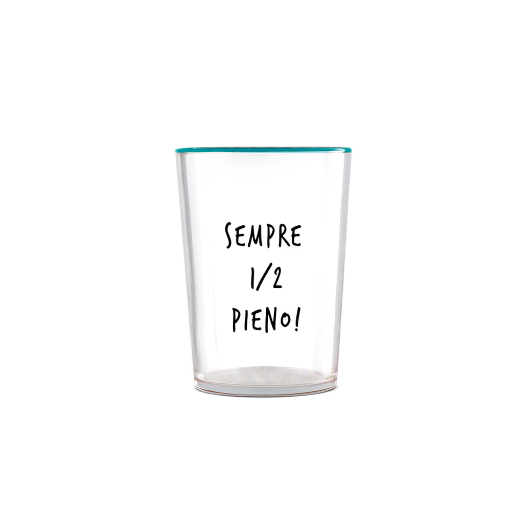 EGAN SMILE BICCHIERE SEMPRE 1/2 PIENO