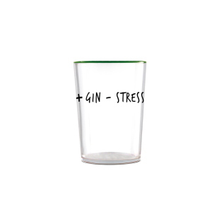 EGAN SMILE BICCHIERE + GIN - STRESS