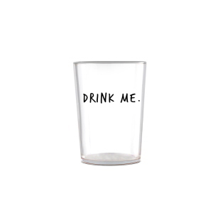 EGAN SMILE BICCHIERE DRINK ME